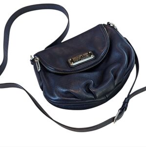 Marc by Marc Jacobs, Navy Blue Leather Crossbody Bag